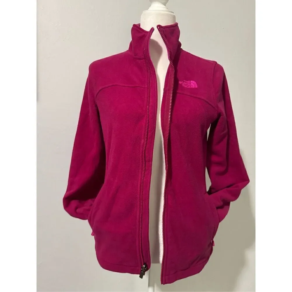 The North Face hot pink full zip sweater SP - Picture 8 of 8